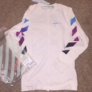 off white gradient long sleeve